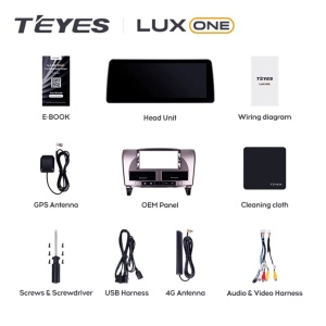 Navigatie Auto Teyes Lux One Toyota Harrier 2003-2013 6+128GB 12.3" IPS Octa-core 2Ghz, Android 4G Bluetooth 5.1 DSP - Img 6