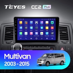 Navigatie Auto Teyes SPRO PLUS Volkswagen Transporter T5 2003-2015 4+32 9" IPS Octa-core 1.8Ghz Android 4G Bluetooth DSP - Img 2