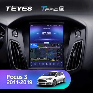 Navigatie Auto Teyes Tip Tesla TPRO 2 Ford Focus 3 2010-2018 4+64GB 9.7" QLED Octa-core 1.8Ghz Android 4G Bluetooth 5.1 DSP - Img 6