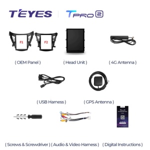 Navigatie Auto Teyes Tip Tesla TPRO 2 Hyundai Elantra 5 2010-2016 4+64GB 9.7" QLED Octa-core 1.8Ghz, Android 4G Bluetooth 5.1 DSP - Img 6