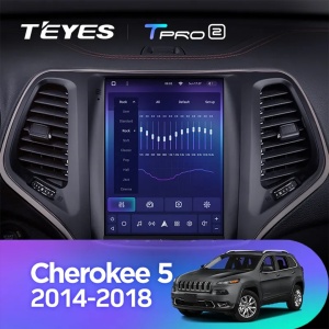 Navigatie Auto Teyes Tip Tesla TPRO 2 Jeep Cherokee 2013-2018 4+64GB 9.7" QLED Octa-core 1.8Ghz, Android 4G Bluetooth 5.1 DSP - Img 3
