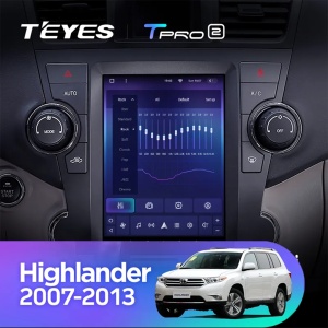 Navigatie Auto Teyes Tip Tesla TPRO 2 Toyota Highlander 2 2007-2013 4+64GB 9.7" QLED Octa-core 1.8Ghz, Android 4G Bluetooth 5.1 DSP - Img 3