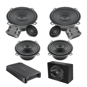 Pachet Difuzoare Auto cu subwoofer Lancia Ypsilon 1995-2003 Hertz Cento 1500 W