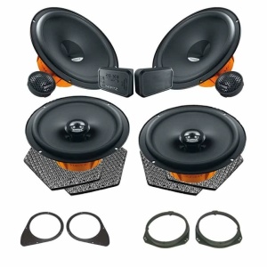 Pachet difuzoare auto Hertz Dieci dedicat Fiat 500 2010-, RMS 80W