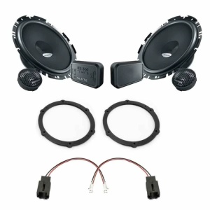 Pachet difuzoare auto Hertz Dieci dedicat usi fata Citroen C4 2004-2010, RMS 80W