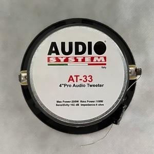 Tweeter auto Audiosystem AT-33 set componente, 100mm, 100W RMS, 4Ω, set 2 tweetere - Img 3