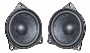 Difuzoare auto Steg dedicate Tesla MT4, set mid-range, 30 W RMS - Img 1