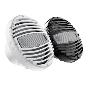 Difuzoare Marine Hertz HMX 8 / W / C, Alb / Negru, set coaxial 2 căi, 200mm, 100W RMS
