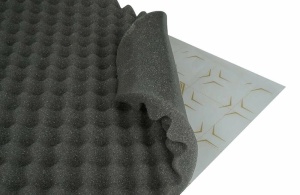 Insonorizant auto Premium STP Relief 15mm, 750x1000mm Foaie - Img 2