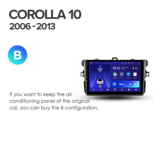 Navigatie Auto MOSS M2 Toyota Corolla 10 2006-2013 4+64GB 9" IPS Octa-core 1.6Ghz, Android 4G Bluetooth 5.1 DSP - Img 7