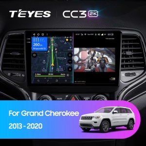 Navigatie Auto Teyes CC3 2K 360° Jeep Grand Cherokee 2 2013-2020 6+128GB 9.5" QLED Octa-core 2Ghz, Android 4G Bluetooth 5.1 DSP - Img 2