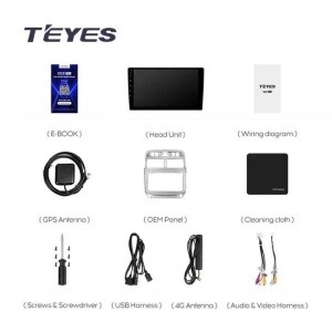 Navigatie Auto Teyes CC3 2K 360° Peugeot 307 2001-2008 6+128GB 9.5" QLED Octa-core 2Ghz, Android 4G Bluetooth 5.1 DSP - Img 6