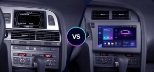 Navigatie Auto Teyes CC3 2K Audi A6 C6 2004-2011 4+64GB 9.5" QLED Octa-core 2Ghz, Android 4G Bluetooth 5.1 DSP - Img 3