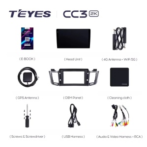 Navigatie Auto Teyes CC3 2K Toyota RAV4 XA40 2012-2018 4+64GB 10.36" QLED Octa-core 2Ghz, Android 4G Bluetooth 5.1 DSP - Img 8