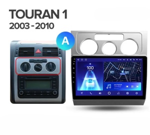 Navigatie Auto Teyes CC3 2K Volkswagen Touran 1 2003-2010 6+128GB 10.36" QLED Octa-core 2Ghz, Android 4G Bluetooth 5.1 DSP - Img 8