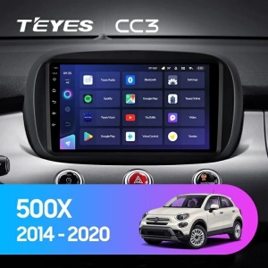 Navigatie Auto Teyes CC3 360 Fiat 500X 2014-2018 6+128GB 9" QLED Octa-core 1.8Ghz Android 4G Bluetooth 5.1 DSP - Img 2