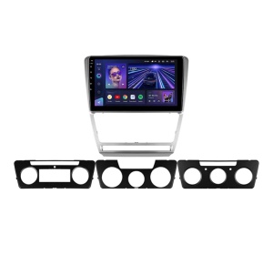 Navigatie Auto Teyes CC3 360 Skoda Octavia 2 2004-2013 6+128GB 10.2" QLED Octa-core 1.8Ghz Android 4G Bluetooth 5.1 DSP