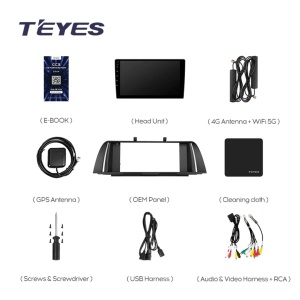 Navigatie Auto Teyes CC3 BMW Seria 5 F10 2010-2016 4+64GB 9" QLED Octa-core 1.8Ghz Android 4G Bluetooth 5.1 DSP - Img 10