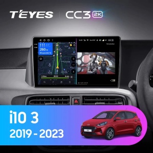 Navigatie Auto Teyes CC3 Hyundai i10 2019-2023 4+64GB 9" QLED Octa-core 1.8Ghz, Android 4G Bluetooth 5.1 DSP - Img 2