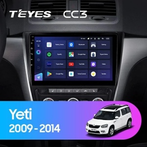 Navigatie Auto Teyes CC3 Skoda Yeti 2014-2017 4+32GB 10.2" QLED Octa-core 1.8Ghz Android 4G Bluetooth 5.1 DSP - Img 2