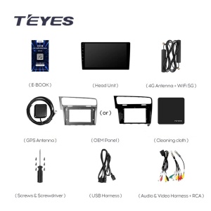 Navigatie Auto Teyes CC3 Volkswagen Golf 7 2012-2020 4+32GB 10.2" QLED Octa-core 1.8Ghz Android 4G Bluetooth 5.1 DSP - Img 10