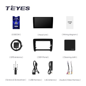 Navigatie Auto Teyes CC3L Audi TT 8J 2006-2014 4+64GB 9" IPS Octa-core 1.6Ghz, Android 4G Bluetooth 5.1 DSP - Img 7