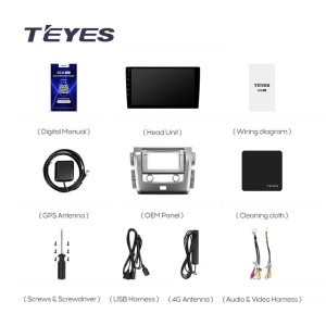 Navigatie Auto Teyes CC3L Nissan Patrol Y62 2010-2020 4+32GB 9" IPS Octa-core 1.6Ghz, Android 4G Bluetooth 5.1 DSP - Img 7