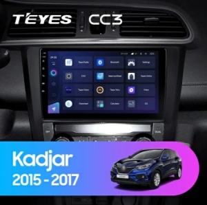 Navigatie Auto Teyes CC3L Renault Kadjar 2015-2017 4+32GB 9" IPS Octa-core 1.6Ghz, Android 4G Bluetooth 5.1 DSP - Img 2