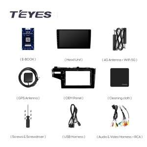 Navigatie Auto Teyes CC3L WiFi Honda Jazz 3 2013-2020 2+32GB 10.2" IPS Quad-core 1.3Ghz, Android Bluetooth 5.1 DSP - Img 7