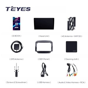 Navigatie Auto Teyes CC4 Ford EcoSport 2014-2023 6+64GB 9.5" QLED Octa-core 2.7Ghz, Android 4G Bluetooth 5.1 DSP - Img 4