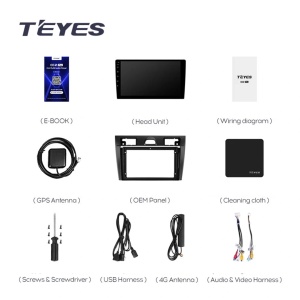 Navigatie Auto Teyes CC4 Ford Fiesta 5 2002-2008 6+128GB 9.5" QLED Octa-core 2.7Ghz, Android 4G Bluetooth 5.1 DSP - Img 4