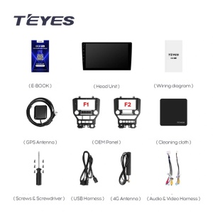Navigatie Auto Teyes CC4 Ford Mustang 6 2015-2023 6+64GB 9.5" QLED Octa-core 2.7Ghz, Android 4G Bluetooth 5.1 DSP - Img 5