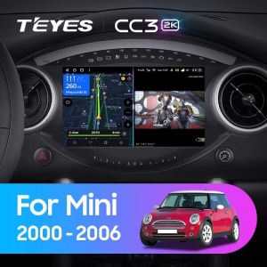 Navigatie Auto Teyes CC4 MINI 2000-2006 6+128GB 9.5" QLED Octa-core 2.7Ghz, Android 4G Bluetooth 5.1 DSP - Img 2