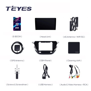 Navigatie Auto Teyes CC4 Opel Corsa F 2019-2023 6+64GB 9.5" QLED Octa-core 2.7Ghz, Android 4G Bluetooth 5.1 DSP - Img 3