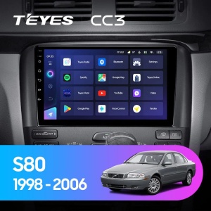 Navigatie Auto Teyes CC4 Volvo S80 1998-2006 6+128GB 9.5" QLED Octa-core 2.7Ghz, Android 4G Bluetooth 5.1 DSP - Img 2