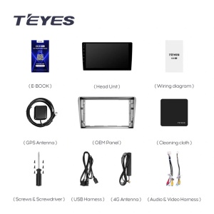 Navigatie Auto Teyes CC4L Toyota Avensis 2 2003-2009 6+64GB 9" QLED Qualcomm 2Ghz, Android 4G Bluetooth 5.1 DSP - Img 4