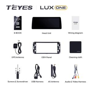 Navigatie Auto Teyes Lux One 360° Jeep Wrangler 3 2010-2018 6+128GB 12.3" IPS Octa-core 2Ghz, Android 4G Bluetooth 5.1 DSP - Img 8