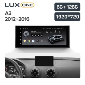 Navigatie Auto Teyes Lux One Audi A3 8V 2013-2020 6+128GB 12.3" IPS Octa-Core 2.0 GHz Android 4G DSP Bluetooth 5.1 - Img 2