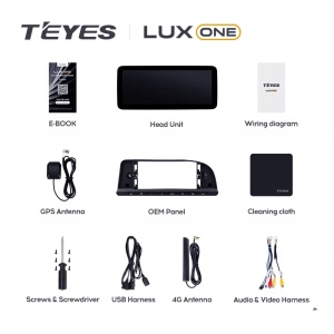 Navigatie Auto Teyes Lux One Audi A6 C6 2004-2011 6+128GB 12.3" IPS Octa-core 2Ghz, Android 4G Bluetooth 5.1 DSP - Img 6