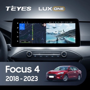 Navigatie Auto Teyes Lux One Ford Focus 4 2018-2023 6+128GB 12.3" IPS Octa-core 2Ghz, Android 4G Bluetooth 5.1 DSP - Img 2