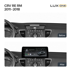 Navigatie Auto Teyes Lux One Honda CR-V 4 2011-2016 6+128GB 12.3" IPS Octa-core 2Ghz, Android 4G Bluetooth 5.1 DSP - Img 3