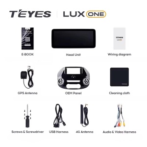 Navigatie Auto Teyes Lux One Mercedes-Benz Vito 3 2014-2023 6+128GB 12.3" IPS Octa-core 2Ghz, Android 4G Bluetooth 5.1 DSP - Img 4