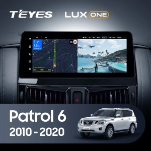 Navigatie Auto Teyes Lux One Nissan Patrol Y62 2010-2020 6+128GB 12.3" IPS Octa-core 2Ghz, Android 4G Bluetooth 5.1 DSP - Img 2