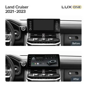 Navigatie Auto Teyes Lux One Toyota Land Cruiser J300 2021-2023 6+128GB 12.3" IPS Octa-core 2Ghz, Android 4G Bluetooth 5.1 DSP - Img 3