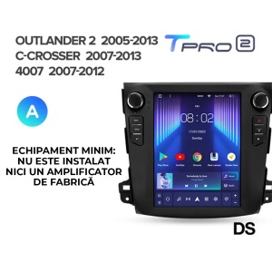 Navigatie Auto Teyes Tip Tesla TPRO 2 Citroen C-Crosser 2007-2012 4+64GB 9.7" QLED Octa-core 1.8Ghz, Android 4G Bluetooth 5.1 DSP - Img 3