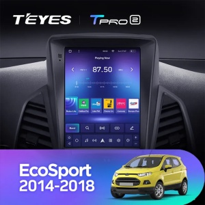 Navigatie Auto Teyes Tip Tesla TPRO 2 Ford EcoSport 2014-2023 4+64GB 9.7" QLED Octa-core 1.8Ghz Android 4G Bluetooth 5.1 DSP - Img 5