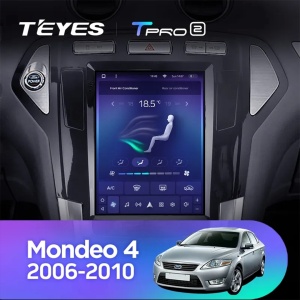 Navigatie Auto Teyes Tip Tesla TPRO 2 Ford Mondeo 3 2007-2014 3+32GB 9.7" QLED Octa-core 1.8Ghz, Android 4G Bluetooth 5.1 DSP - Img 3