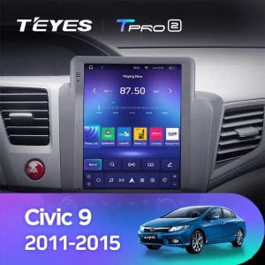 Navigatie Auto Teyes Tip Tesla TPRO 2 Honda Civic 9 2011-2017 4+64GB 9.7" QLED Octa-core 1.8Ghz Android 4G Bluetooth 5.1 DSP - Img 5