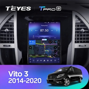 Navigatie Auto Teyes Tip Tesla TPRO 2 Mercedes-Benz Vito 3 2014-2020 3+32GB 9.7" QLED Octa-core 1.8Ghz, Android 4G Bluetooth 5.1 DSP - Img 3