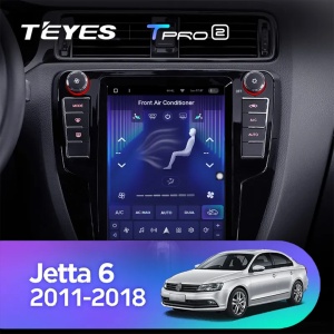 Navigatie Auto Teyes Tip Tesla TPRO 2 Volkswagen Jetta 6 2011-2018 4+64GB 9.7" QLED Octa-core 1.8Ghz, Android 4G Bluetooth 5.1 DSP - Img 4